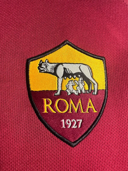 Man's Retro Long Sleeve Roma Team Home - 2017/18
