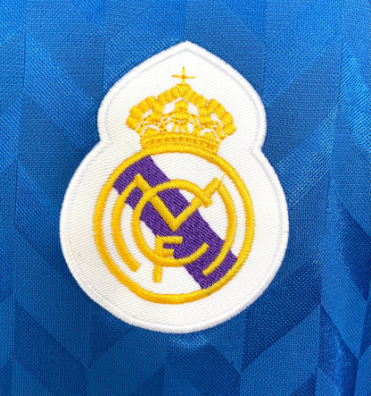 Man's Retro Jersey Real Madrid Team Away - 1986/87