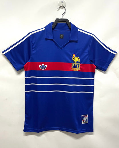 Man's Retro Jersey France National Team Home - 1984