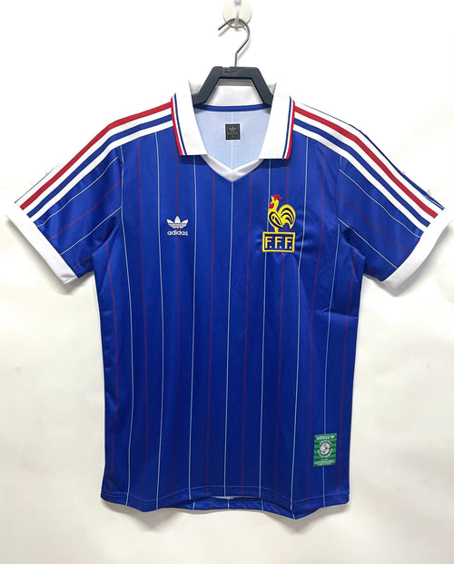 Man's Retro Jersey France National Team Home - 1982