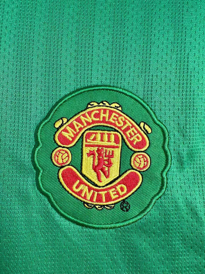 Man's Retro Jersey Manchester United Team Green GK - 2007/08