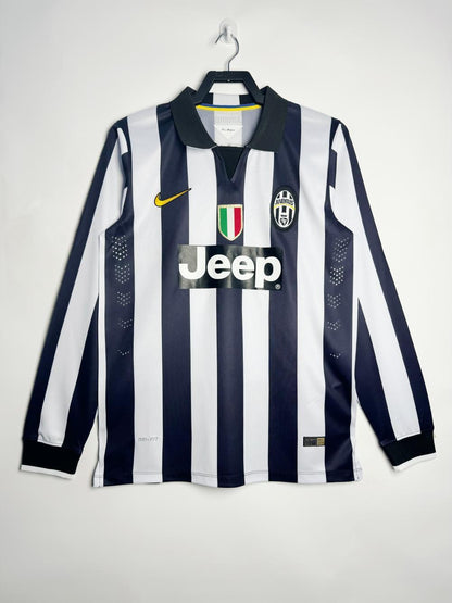 Man's Retro Long Sleeve Juventus Team Home - 2014/2015