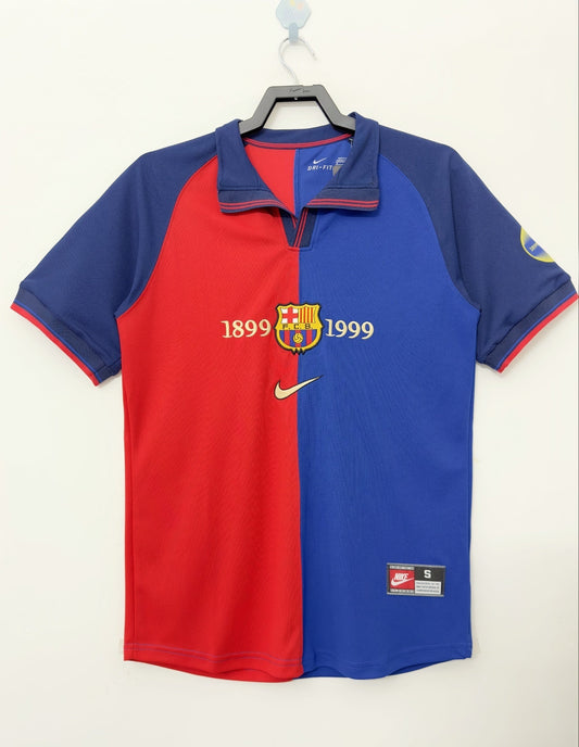 Man's Retro Jersey Barcelona Team - 1989