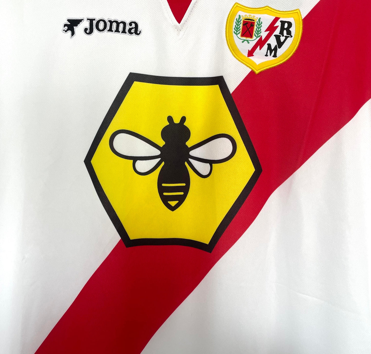 Man's Retro Jersey Vallecano Team Home - 2001/02