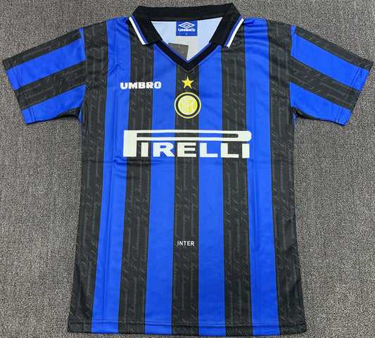 Man's Retro Jersey Internazionale Milano Team Home - 1997/98