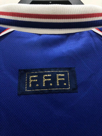 Man's Retro Jersey France National Team Home - 1998