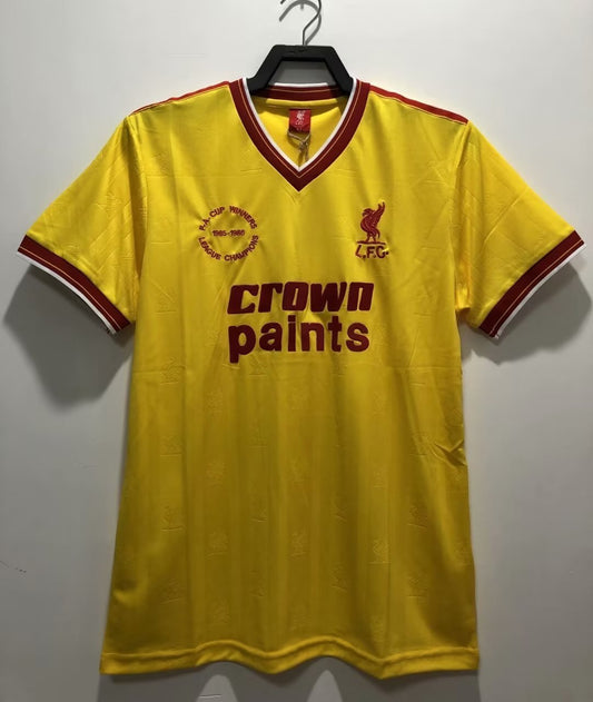 Man's Retro Jersey Liverpool Team - 1985/86