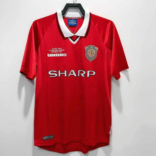 Man's Retro Jersey Manchester United Team - 1999/00