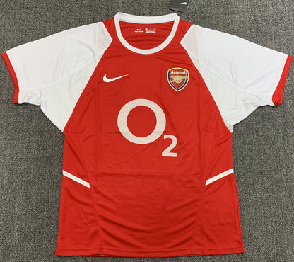 Man's Retro Jersey Arsenal Team Home - 2002/03