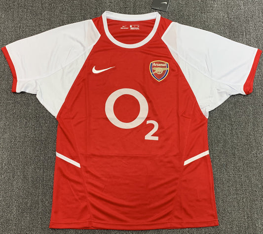 Man's Retro Jersey Arsenal Team Home - 2002/03