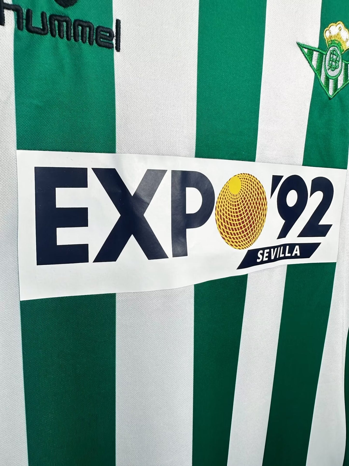 Man's Retro Jersey Real Betis Team - 1988/89