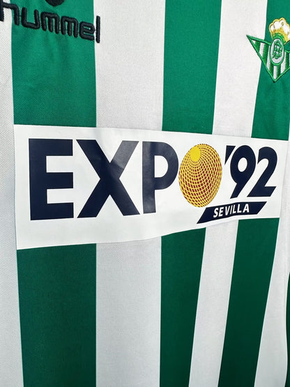 Man's Retro Jersey Real Betis Team - 1988/89