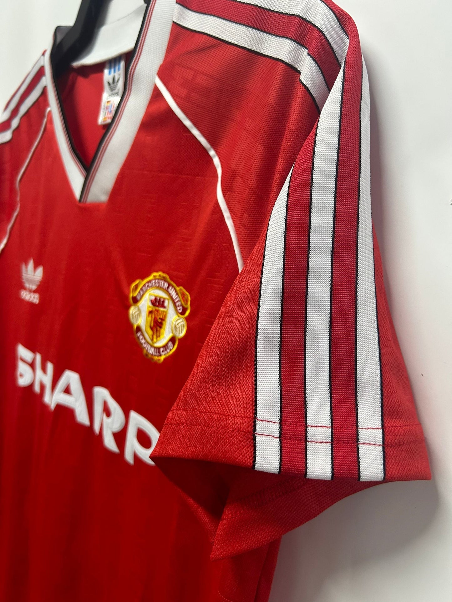 Man's Retro Jersey Manchester United Team Home - 1988/1990