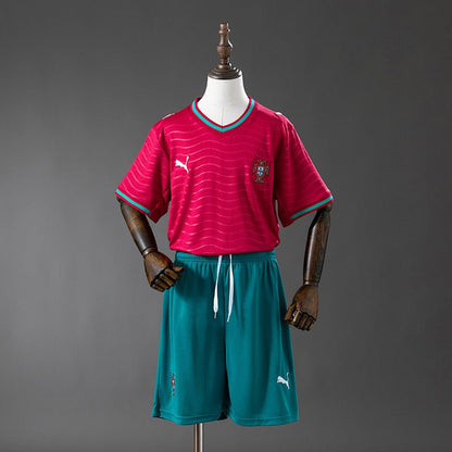 Kids  Jersey Portugal Home - 2026