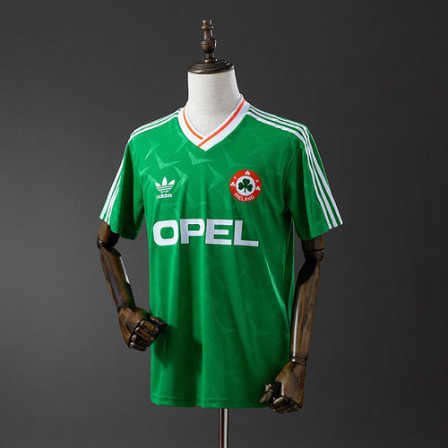 Man's Retro Jersey Ireland National Team Home  - 1990-1992