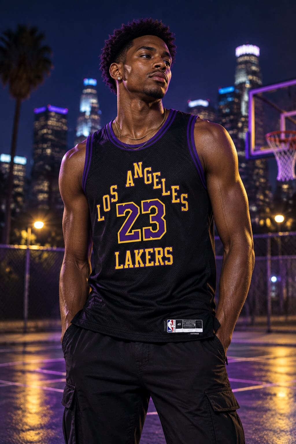 Los Angeles Lakers 25/26 City Edition Jersey - LeBron James #23