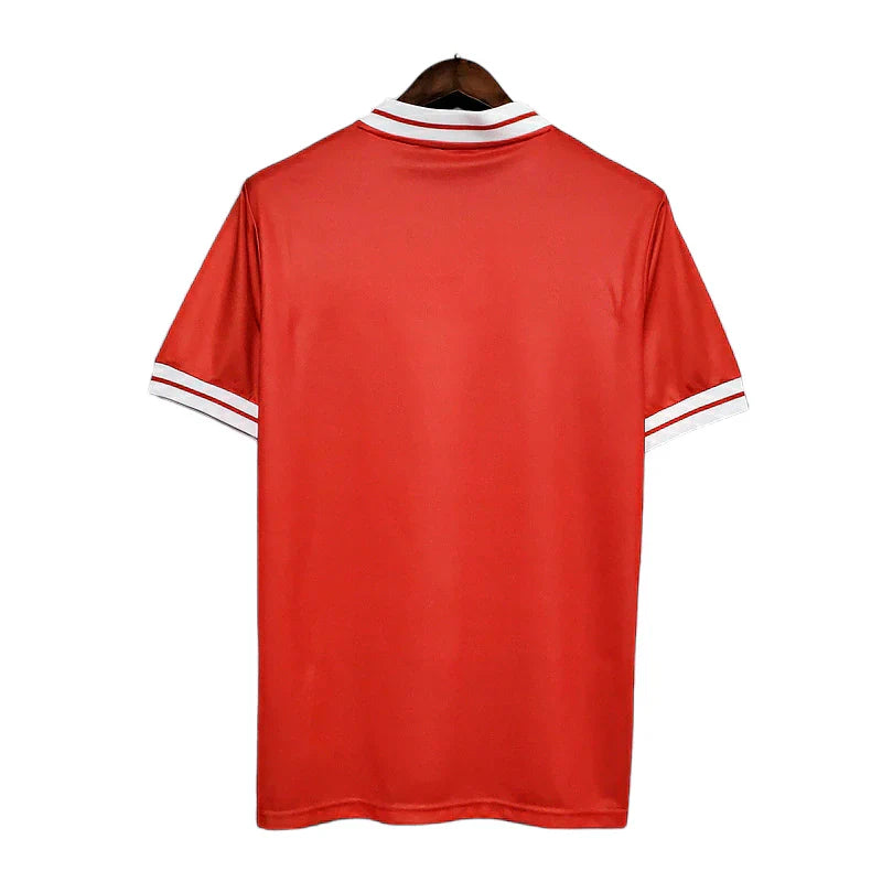 Man's Jersey Retro Liverpool Vermelha - 1984
