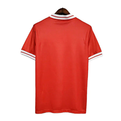 Man's Jersey Retro Liverpool Vermelha - 1984